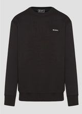 Ανδρικό μακρυμάνικο φούτερ Vinyl Art Clothing - 24242-01 - insignia sweatshirt regular fit μαύρο