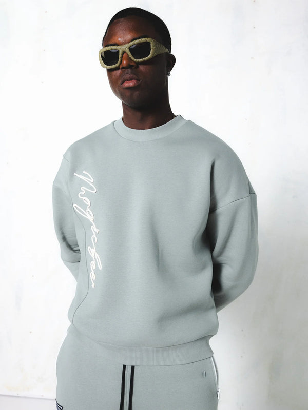 Ανδρικό μακρυμάνικο φούτερ Magicbee - MB24507 - signature sweatshirt βεραμαν