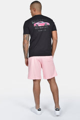 Ανδρική κοντομάνικη μπλούζα Two Brothers -BT-25600- racing club regular fit μαύρο
