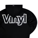 Vinyl art clothing - 24852-01 - OVERSIZED GRAPHIC hoodie - black
