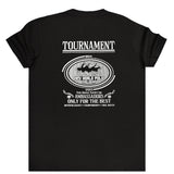 New World Polo - 24SSM20283 - tournament t-shirt - black