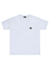 Ανδρική κοντομάνικη μπλούζα New wave clothing - 251-19 - street wear logo λευκό