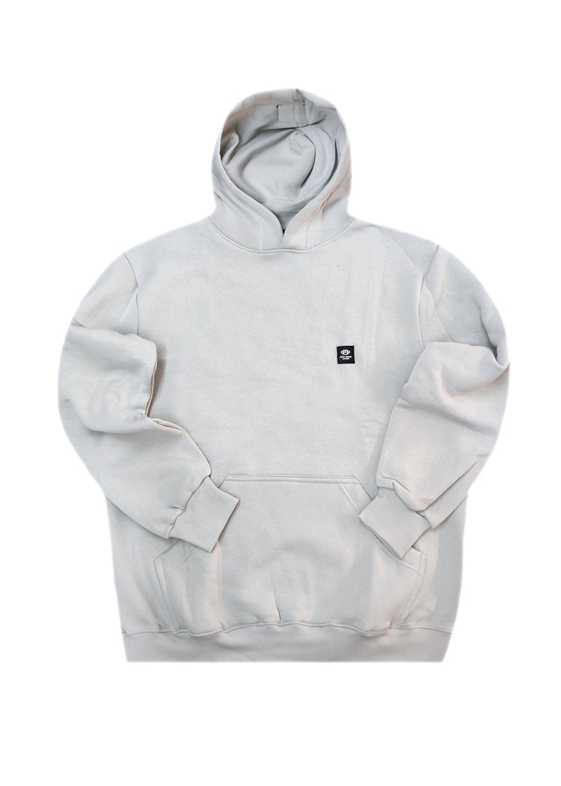 Ανδρικό φούτερ με κουκούλα New wave clothing -252-06-ice grey hoodie-ANIME