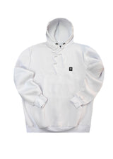 Ανδρικό φούτερ με κουκούλα New wave clothing -252-07-white hoodie- NINTZA WARRIOR λευκή
