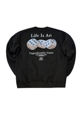 Ανδρικό φούτερ New wave clothing -252-14-black regular fit - LIFE IS A GAME
