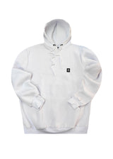 Ανδρικό φούτερ με κουκούλα New wave clothing -252-26-pretender logo regular fit λευκό