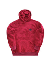 Ανδρική φούτερ με κουκούλα New wave clothing-252-45-Hoodie κόκκινο 232-39