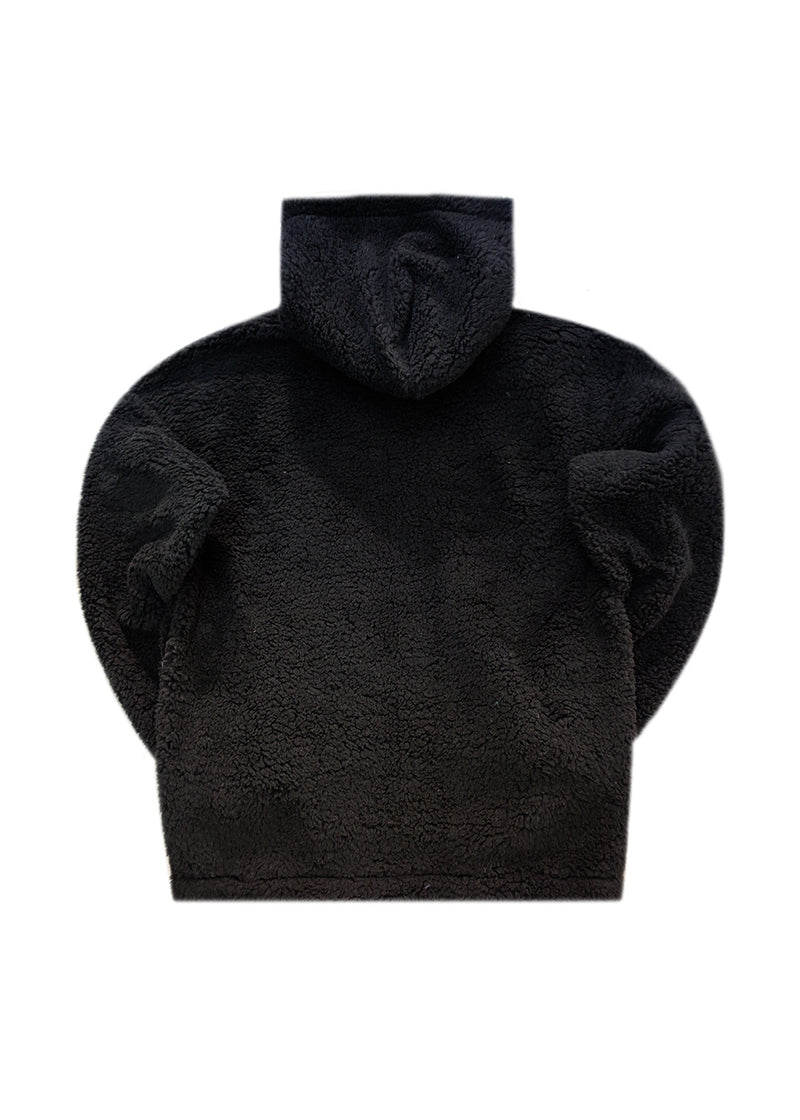 Ανδρική φούτερ με κουκούλα TWO BROTHERS BF-25860-black