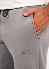 TWO BROTHERS - Ανδρική φόρμα  signature logo regular - Γκρι BF-26590