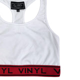 Γυναικείο Μπουστάκι Vinyl art clothing - 27200-02 - bra top λευκό