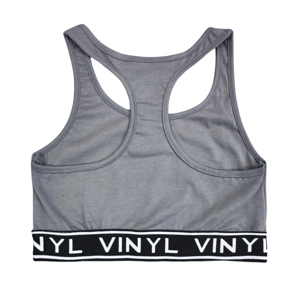 Γυναικείο Μπουστάκι Vinyl art clothing - 27200-09 - bra top γκρί