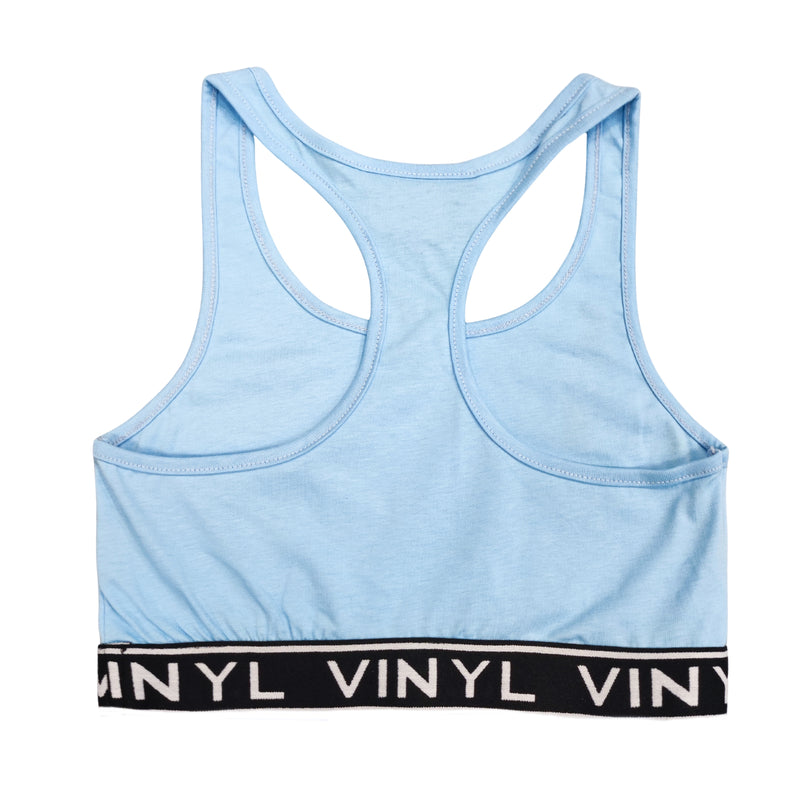 Γυναικείο Μπουστάκι Vinyl art clothing - 27200-24 - bra top γαλάζιο
