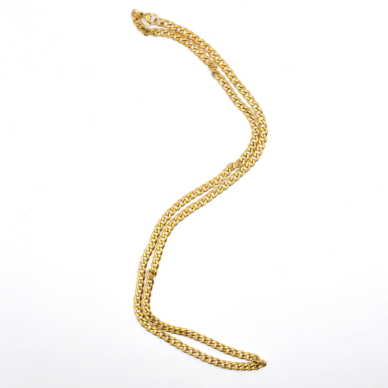 Gang - GNG109 - high quality link chain - gold