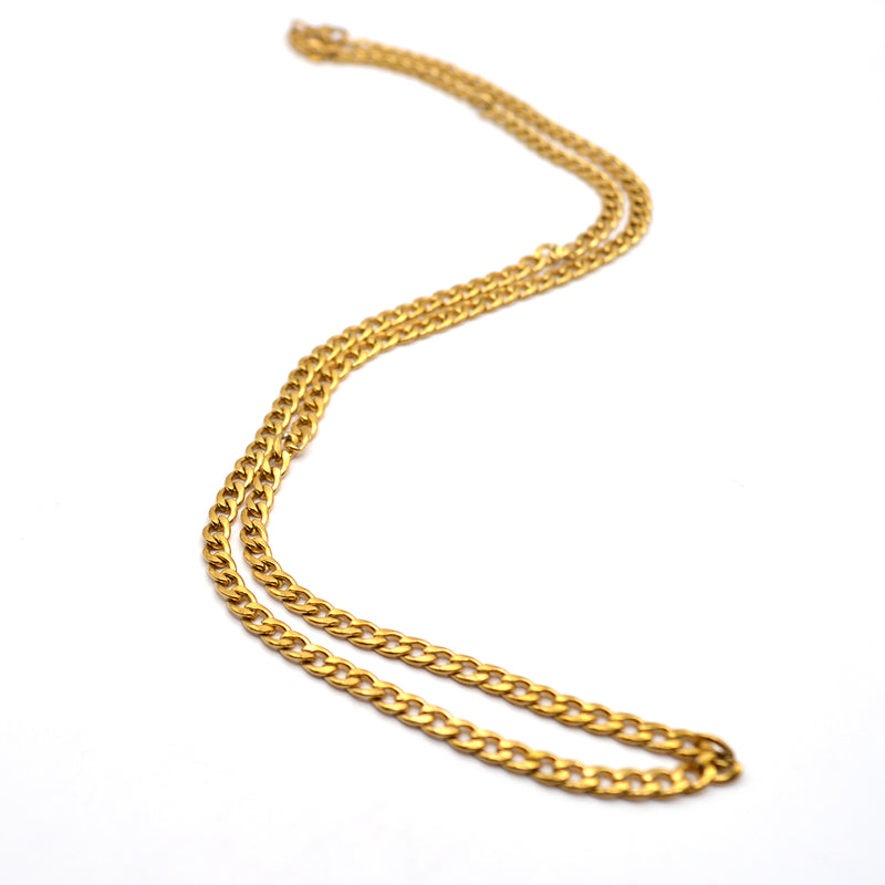 Gang - GNG109 - high quality link chain - gold