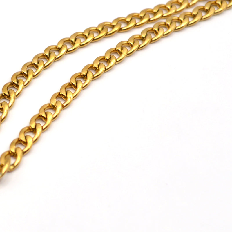 Gang - GNG109 - high quality link chain - gold