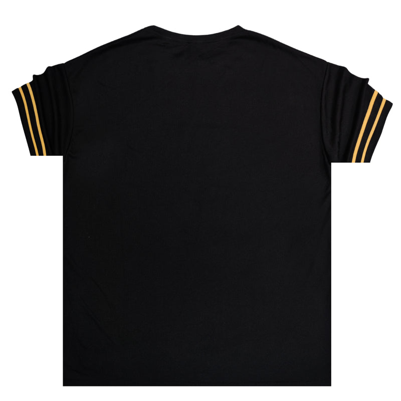 Henry clothing - 3-197 - polyester t-shirt - black