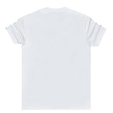 Henry clothing - 3-201 - frame logo t-shirt - white