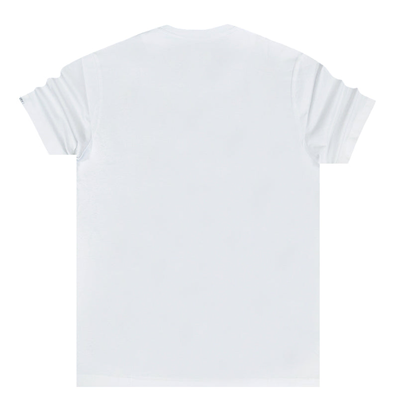 Henry clothing - 3-201 - frame logo t-shirt - white