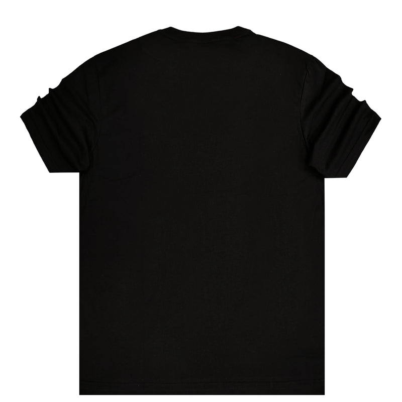 Henry clothing - 3-204 - hue logo t-shirt - black