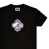 Henry clothing - 3-204 - hue logo t-shirt - black