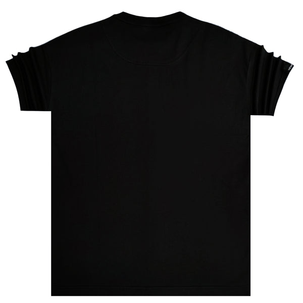 Henry clothing - 3-212 - oversize t-shirt - black