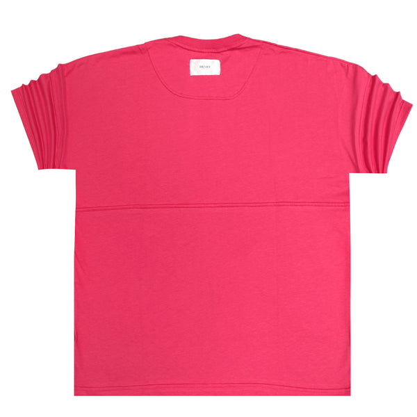 Henry clothing - 3-217-2 - extra oversized t-shirt - pink