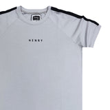 Henry clothing - 3-221 - taped tee - ice