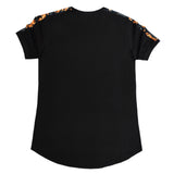 Ανδρική κοντομάνικη μπλούζα Henry clothing - 3-227 - guilded tape t-shirt μαύρο