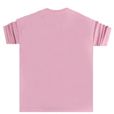 Henry clothing - 3-434 - arch logo tee - pink
