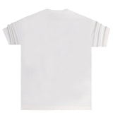 Henry clothing - 3-422 - oversize tee - white