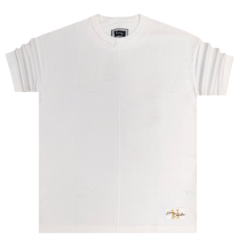 Henry clothing - 3-422 - oversize tee - white