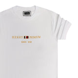 Henry clothing premium logo tee - black