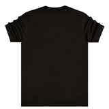 Henry clothing - 3-434 - arch logo tee - black