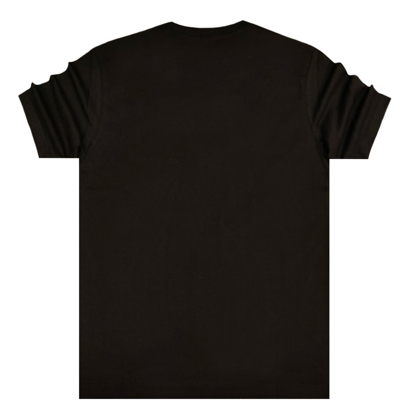 Henry clothing - 3-434 - arch logo tee - black
