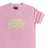 Henry clothing arch logo tee - pink