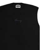 Ανδρική αμάνικη μπλούζα Henry clothing - 3-452 - sleeveless t-shirt μαύρο