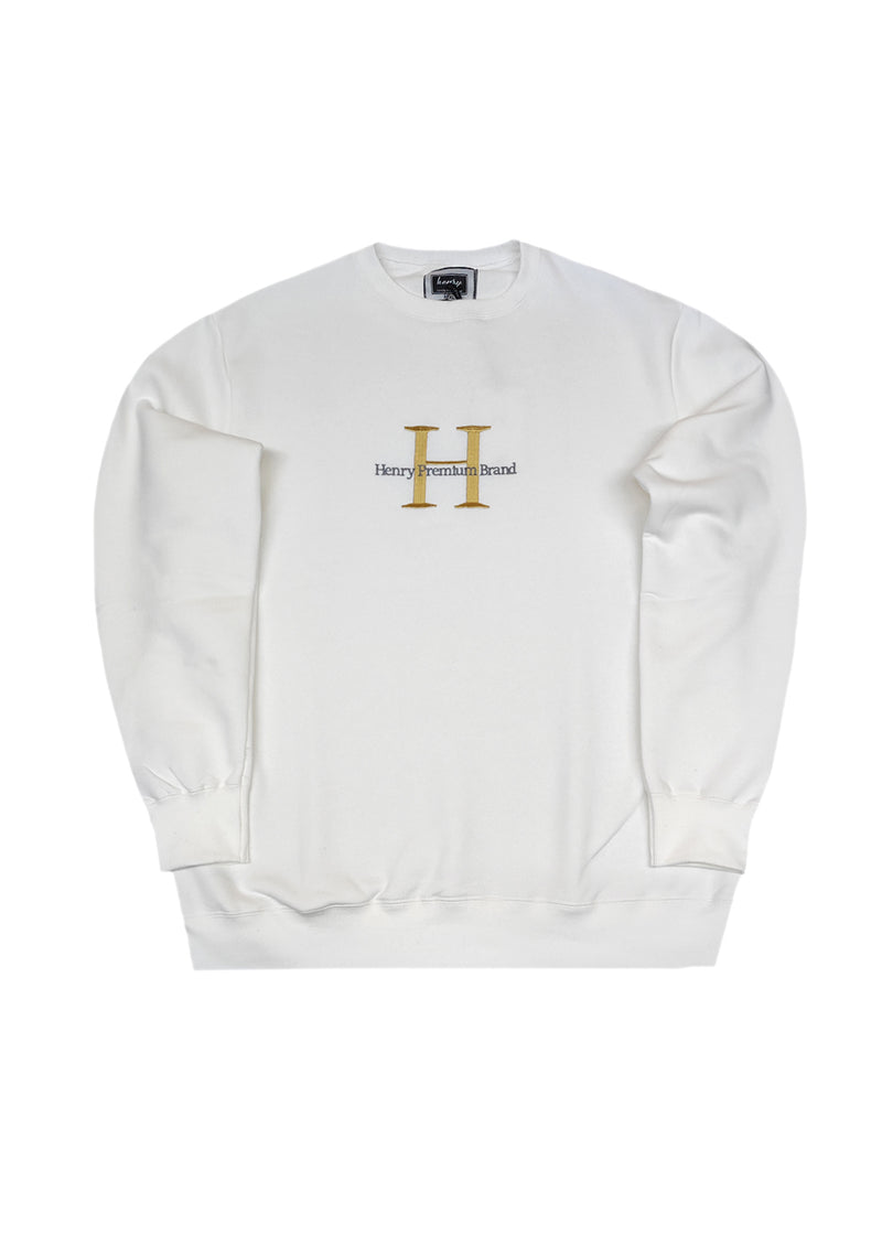 Ανδρικό φούτερ Henry Clothing-3-500-ecru