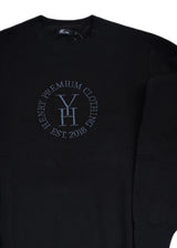 Ανδρικό φούτερ Henry Clothing-3-501-black