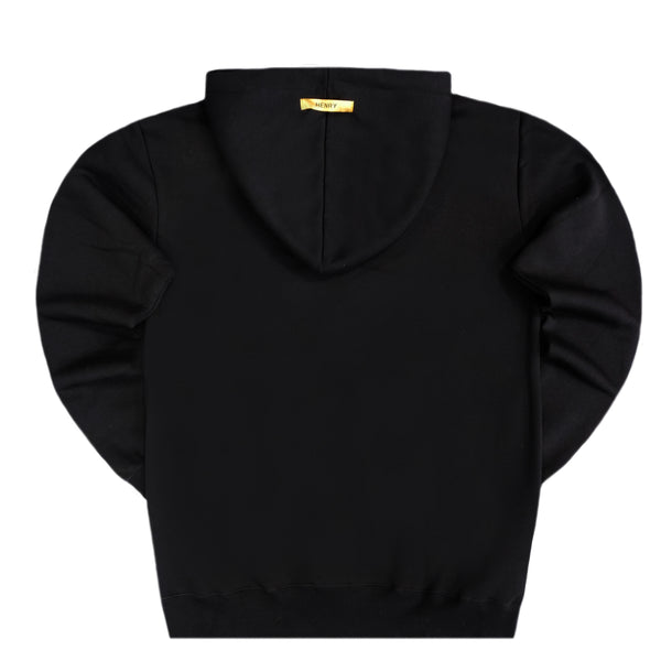 Henry clothing - 3-503 - premium gold hoodie - black