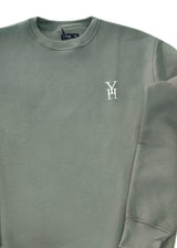 Ανδρικό φούτερ Henry Clothing-3-505-khaki