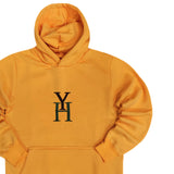 Henry clothing - 3-509 - logo hoodie - orange