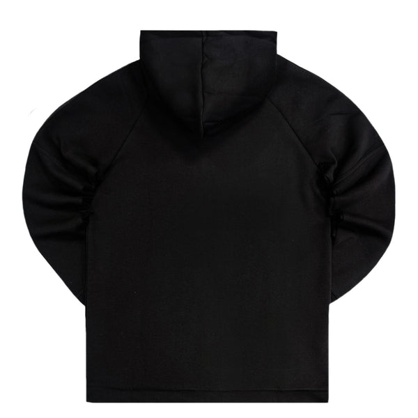 Henry clothing - 3-515 - striped jacket - black