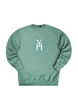 Ανδρικό φούτερ Henry clothing-3-522-logo hoodie-green