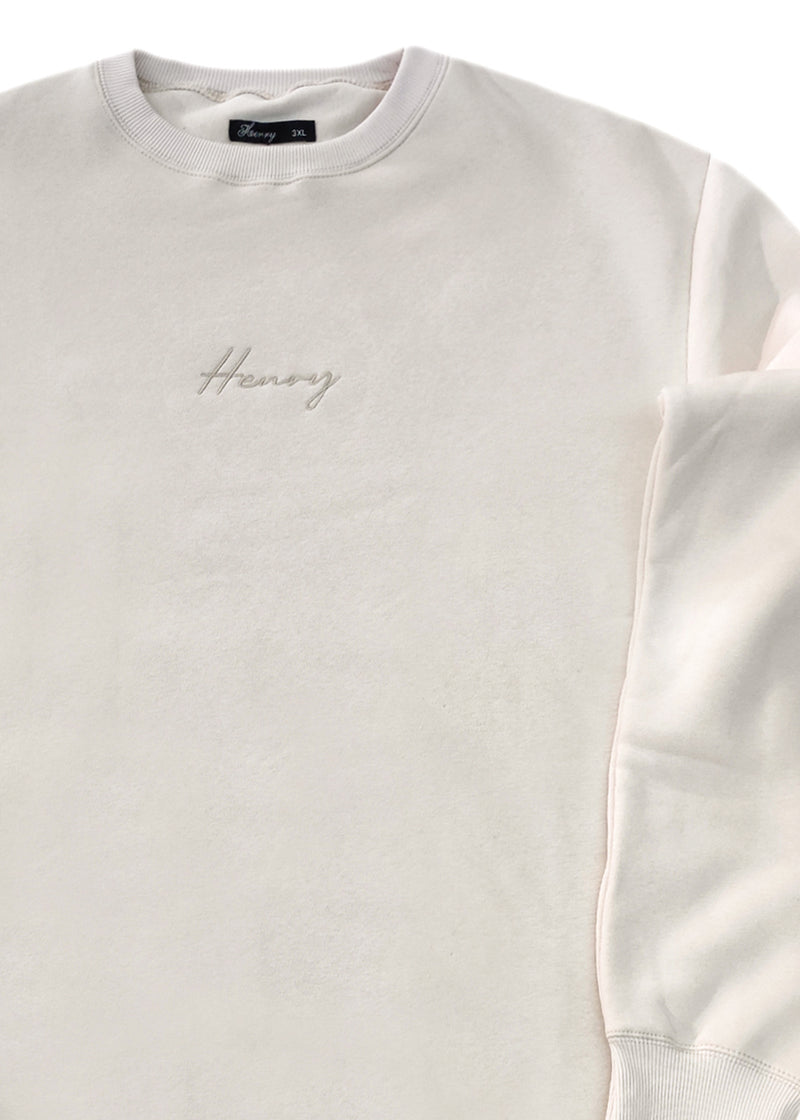 Ανδρικό φούτερ Henry Clothing-3-525-light beige