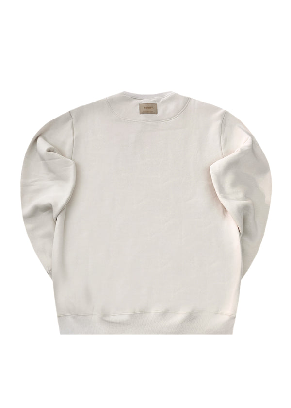 Ανδρικό φούτερ Henry Clothing-3-525-light beige