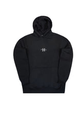 Ανδρικό φούτερ με κουκούλα Henry Clothing-3-530-Henry logo hoodie black