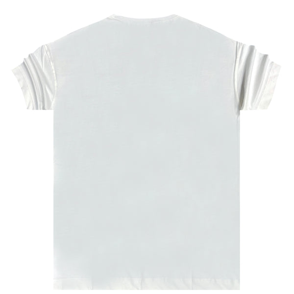 Henry clothing - 3-624 - simple overisized tee - white