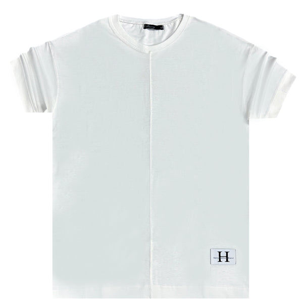Henry clothing - 3-624 - simple overisized tee - white