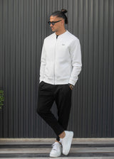 Ανδρική ζακέτα καπιτονέ Henry clothing - 3-631 - capitone jacket regular fit λευκό