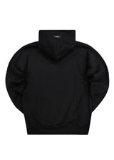 Ανδρικό φούτερ με κουκούλα Henry clothing-3-654-hoodie round logo μαύρο
